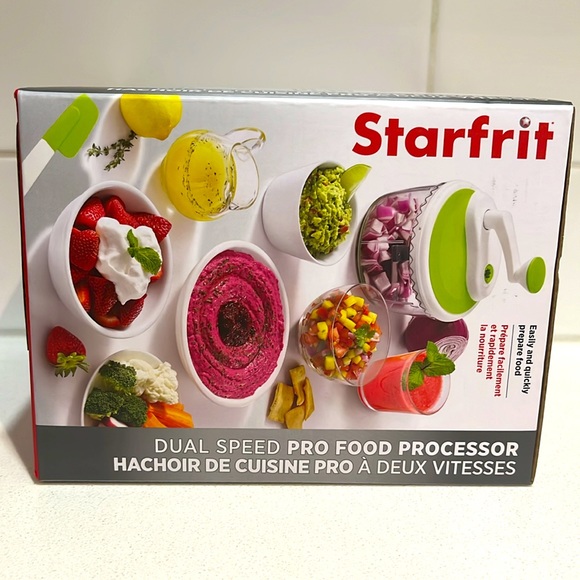 STARFRIT Dual Speed Pro Food Processor NIB (new in box, never opened) $30 - Picture 6 of 6
